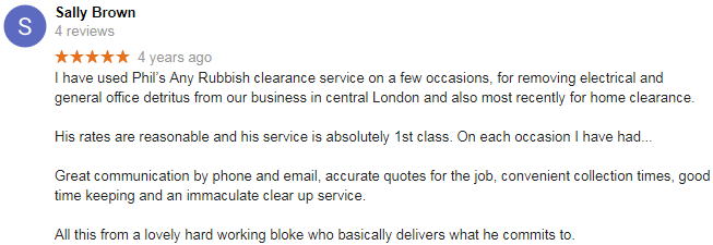 garden waste clearance london